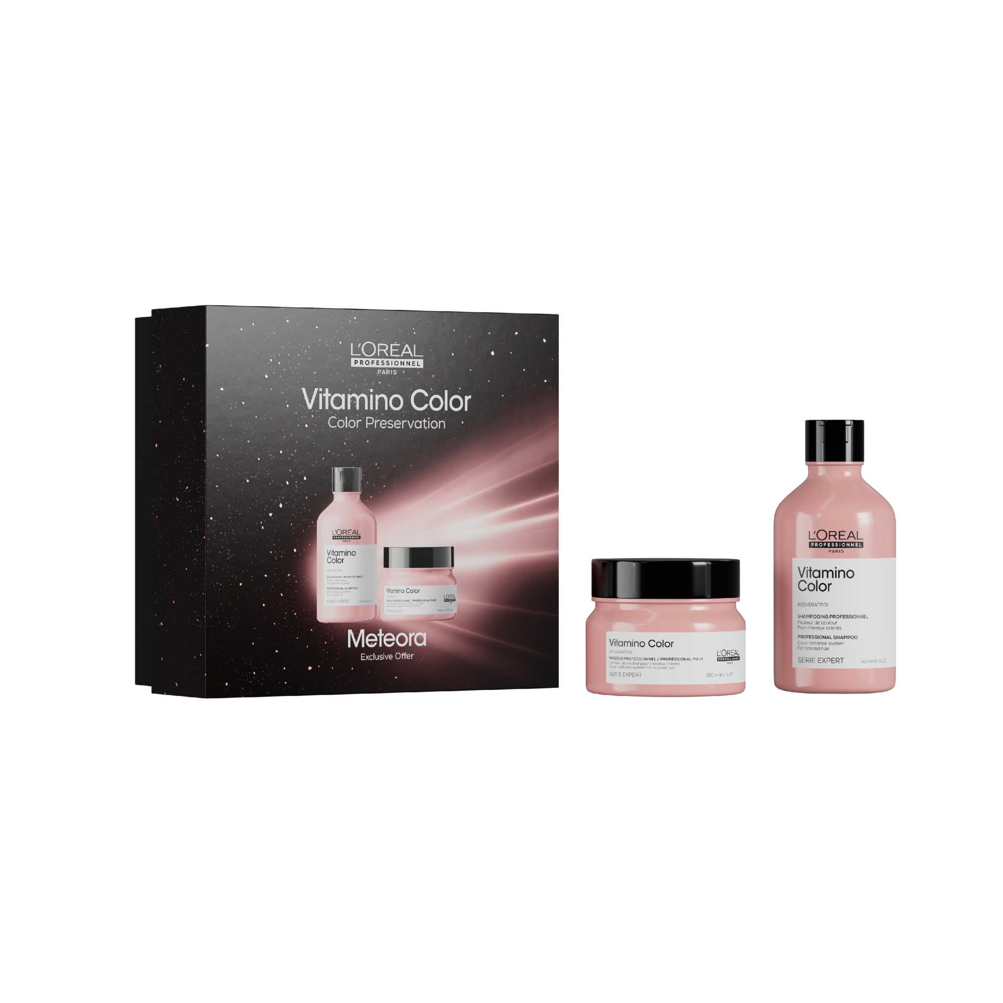 L'OREAL VITAMINO COLOR НАБОР ДУО ШАМПУНЬ + МАСКА 2025 